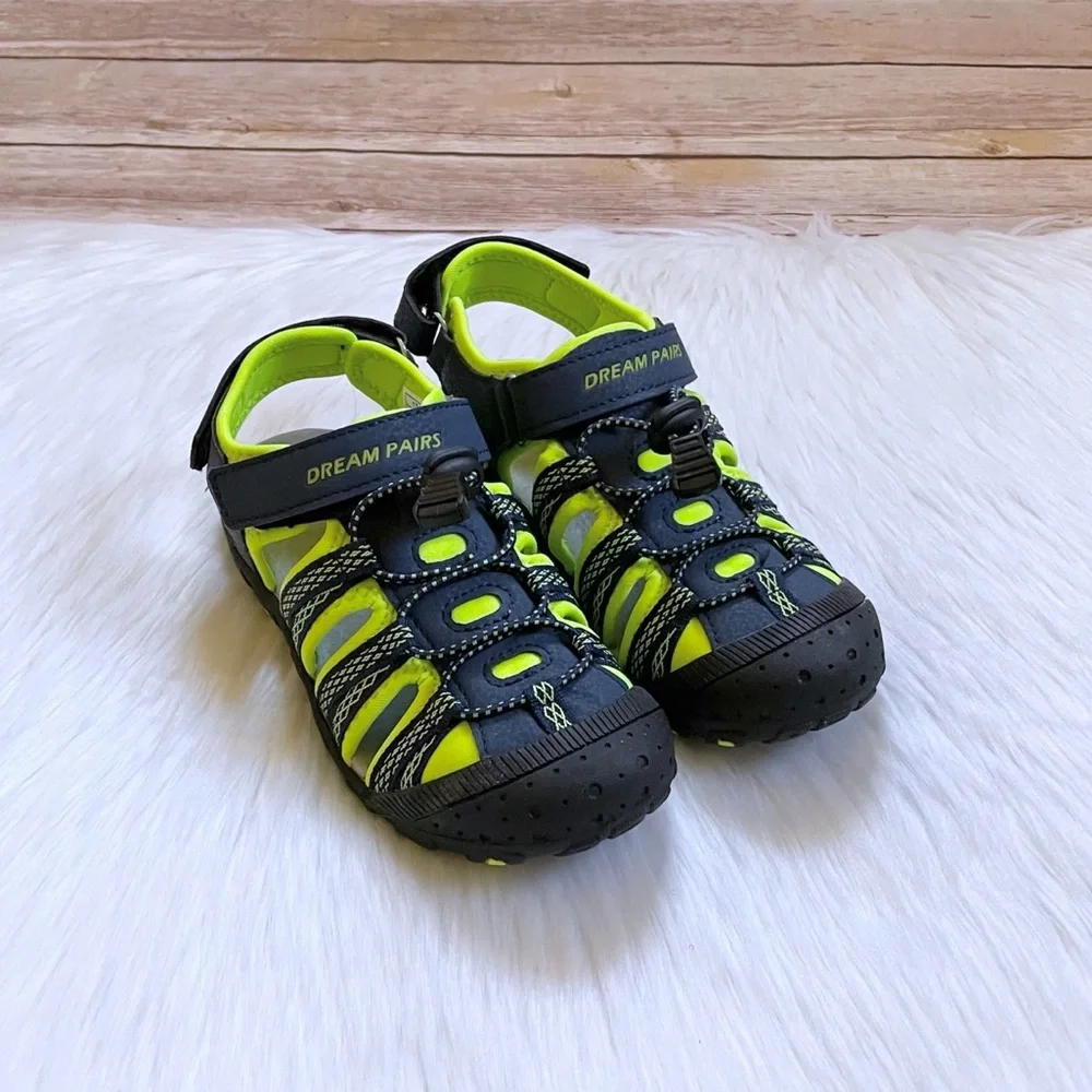 Dream Pairs Boys’ Athletic Closed Toe Sport Sandals - Picture 6 of 11